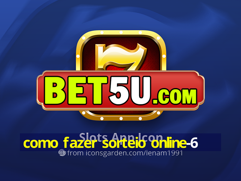 como fazer sorteio online